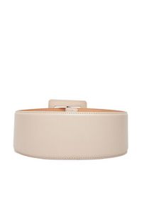 Guess Pasek Damski BW9245 P5370 Beżowy. Kolor: beżowy. Materiał: skóra #2