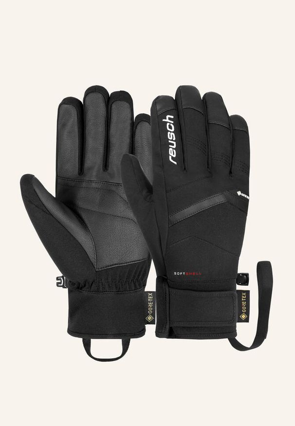 Rękawice narciarskie dla dorosłych Reusch Blaster Gore-Tex wodoodporne ocieplane. Kolor: czarny, szary, wielokolorowy. Technologia: Gore-Tex. Sezon: zima. Sport: narciarstwo