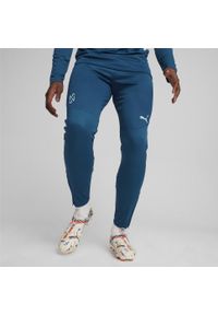 Puma - Piłkarskie spodnie treningowe PUMA x NEYMAR JR Creativity PUMA. Kolor: pomarańczowy, wielokolorowy, niebieski, żółty. Sport: piłka nożna