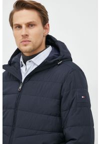 TOMMY HILFIGER - Tommy Hilfiger kurtka męska kolor granatowy przejściowa. Okazja: na co dzień. Kolor: niebieski. Materiał: syntetyk, materiał. Styl: casual #2