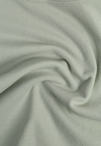 Renee - Zielony Krótki T-shirt Basic z Okrągłym Dekoltem Gresalor. Okazja: na co dzień. Kolor: zielony. Materiał: zamsz, jeans. Długość: krótkie. Styl: casual, klasyczny #4