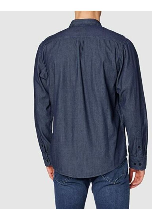 Lee - MĘSKA KOSZULA LEE BUTTON DOWN REGULAR FIT BLUEPRINT L880CQLH 112123026. Typ kołnierza: button down