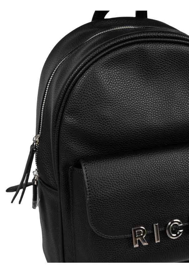 John Richmond Plecak | RWA24086ZA | Kobieta | Czarny. Kolor: czarny. Materiał: materiał. Styl: casual