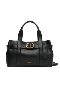 Calvin Klein Torebka LV04F3295G Czarny. Kolor: czarny. Materiał: skórzane #5