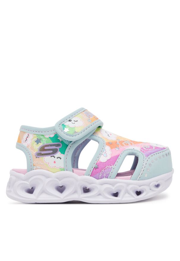 skechers - Sandały Skechers. Kolor: turkusowy