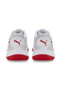 Puma - Buty do piłki ręcznej męskie PUMA Solarstrike II. Kolor: biały, czerwony, wielokolorowy, czarny. Materiał: materiał, syntetyk, tkanina