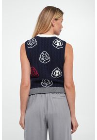 Marella Sport - Kamizelka damska wełniana Didimo MARELLA SPORT. Materiał: wełna. Styl: sportowy
