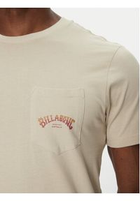 Billabong T-Shirt EBYZT00175 Beżowy Regular Fit. Kolor: beżowy. Materiał: bawełna #2
