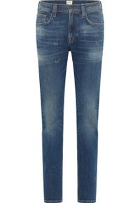 Mustang - MĘSKIE SPODNIE JEANSOWE MUSTANG ORLANDO SLIM DENIM BLUE 1014599 5000 773 #6