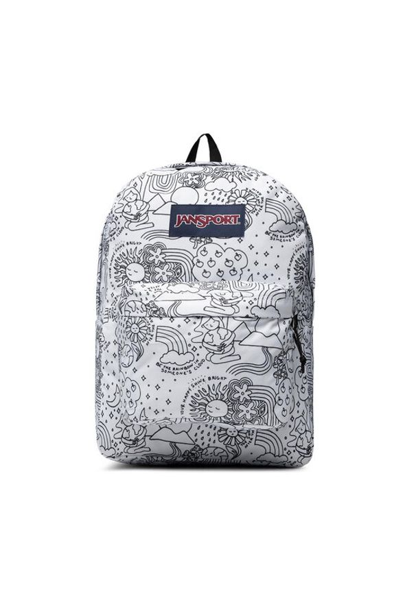 JanSport Plecak Superbreak One EK0A5BAGW231 Biały. Kolor: biały. Materiał: materiał. Styl: sportowy