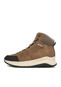 Rieker Trzewiki CEO-Z0910-90 Beżowy. Kolor: beżowy. Materiał: materiał #2