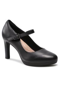 Półbuty Clarks. Kolor: czarny