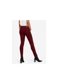 Wrangler - SPODNIE DAMSKIE WRANGLER SKINNY TAWNY PORT W28KWLX7O #3