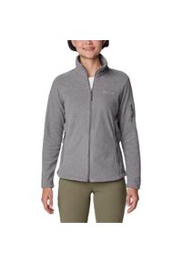columbia - Bluza sportowa damska Columbia 1465351024. Kolor: szary. Materiał: polar