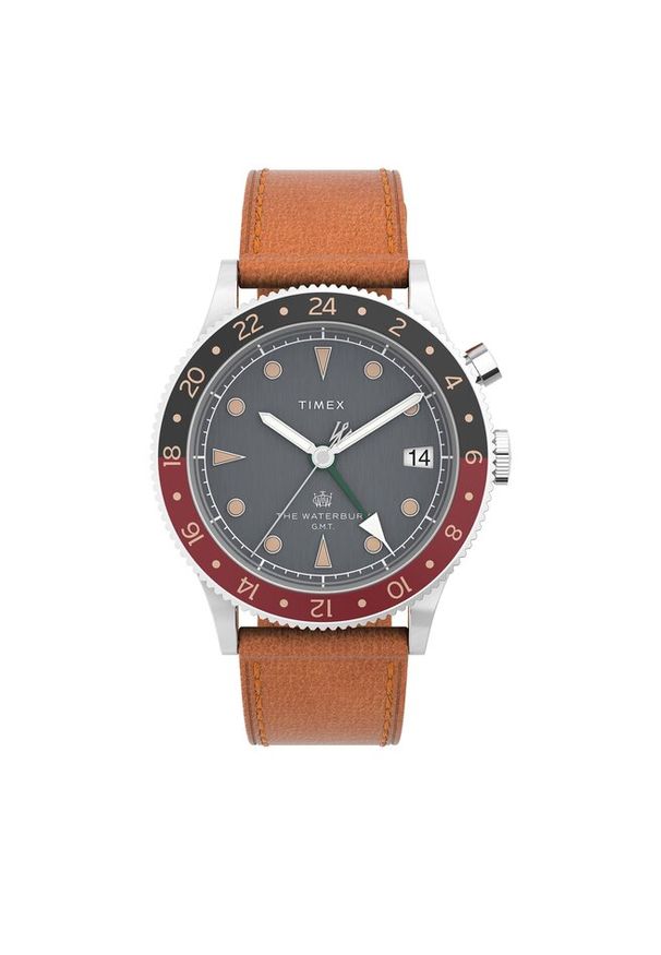 Zegarek Timex. Kolor: brązowy