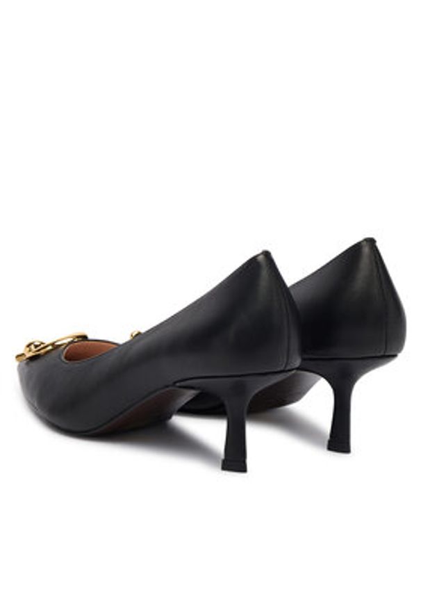 Coccinelle Czółenka E4 SB3 13 02 01 001 Czarny. Kolor: czarny. Materiał: skóra