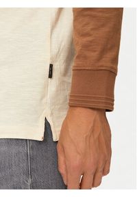 INDICODE Longsleeve Canton 45-657 Brązowy Regular Fit. Kolor: brązowy. Materiał: bawełna. Długość rękawa: długi rękaw