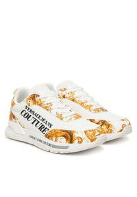 Versace Jeans Couture Sneakersy 80YA3SA5 ZSE14 Biały. Kolor: biały. Materiał: mesh #3