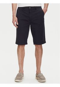 Baldessarini Szorty materiałowe B1 16939.2402 Granatowy Slim Fit. Kolor: niebieski. Materiał: bawełna #1