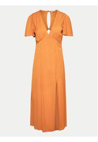 Billabong Sukienka letnia Jet Set EBJWD00134 Pomarańczowy Regular Fit. Kolor: pomarańczowy. Materiał: wiskoza. Sezon: lato #10