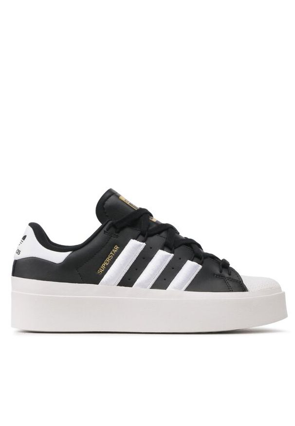 Adidas - adidas Sneakersy Superstar Bonega Shoes GX1841 Czarny. Kolor: czarny. Materiał: skóra. Model: Adidas Superstar