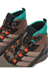 Adidas - adidas Trekkingi Terrex Skychaser AX5 Mid GORE-TEX CLIMAWARM+ JH7807 Brązowy. Kolor: brązowy. Materiał: materiał #5
