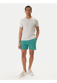 Tommy Jeans T-Shirt DM0DM20363 Szary Slim Fit. Kolor: szary. Materiał: bawełna #4