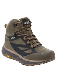 Buty trekkingowe męskie Jack Wolfskin Terraventure Texapore Mid. Kolor: wielokolorowy, beżowy, brązowy. Sport: turystyka piesza #2
