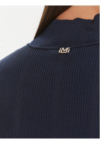 Marciano Guess Sweter Atena 4RGR01 5755Z Granatowy Regular Fit. Kolor: niebieski. Materiał: wiskoza #5