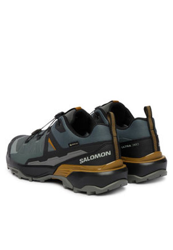 salomon - Salomon Trekkingi X Ultra 360 Gtx L49101700 Zielony. Kolor: zielony. Materiał: materiał. Sport: turystyka piesza