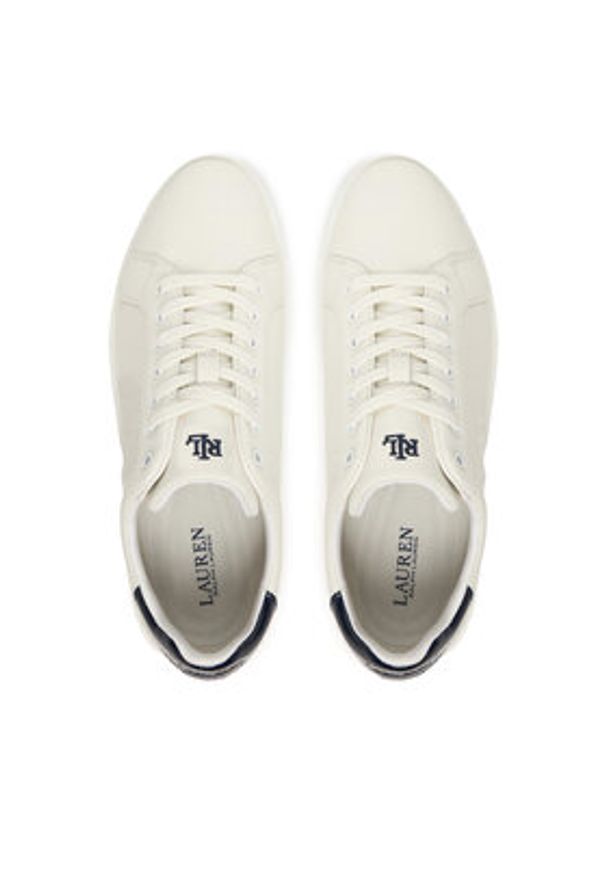 Lauren Ralph Lauren - LAUREN RALPH LAUREN Sneakersy 802959226002 Biały. Kolor: biały. Materiał: skóra