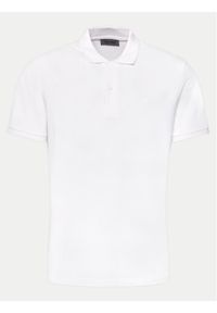 Pierre Cardin Polo C5 20904.2060 Biały Regular Fit. Typ kołnierza: polo. Kolor: biały. Materiał: bawełna