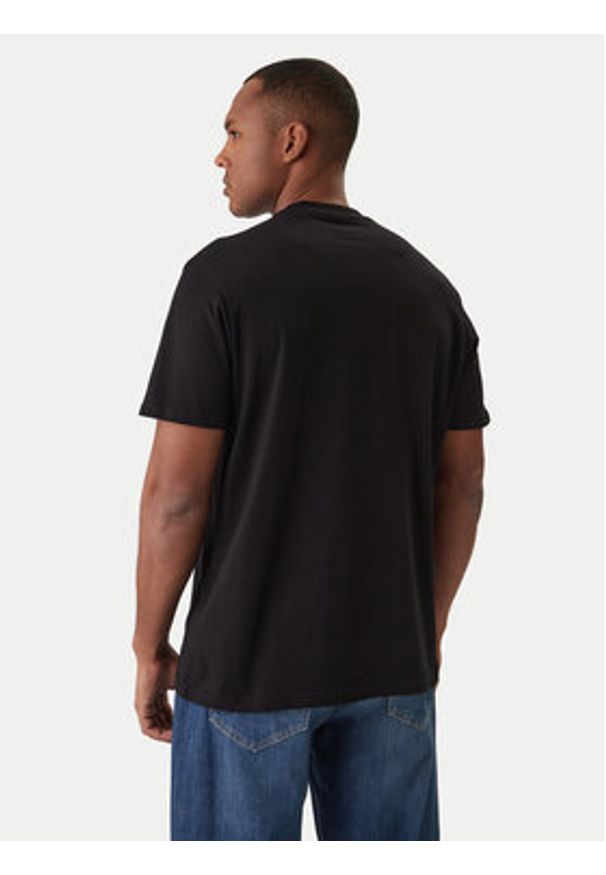Guess T-Shirt M6RI15 I3Z14 Czarny Regular Fit. Kolor: czarny. Materiał: bawełna
