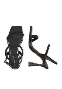 Nine West Sandały EO-LS95066-25 Czarny. Kolor: czarny. Materiał: materiał #4
