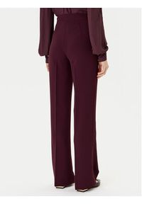TwinSet - TWINSET Spodnie palazzo 252TP2281 Bordowy Wide Leg. Kolor: czerwony. Materiał: syntetyk