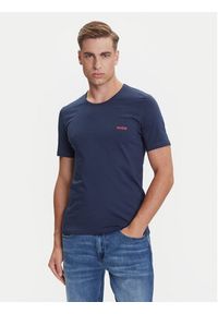 Hugo - HUGO Komplet 3 t-shirtów 50532811 Kolorowy Regular Fit. Materiał: bawełna. Wzór: kolorowy #8