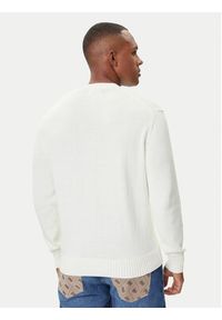 Guess Jeans Sweter M4BR31 Z3HM1 Écru Regular Fit. Materiał: bawełna