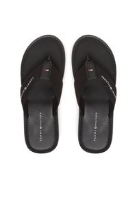TOMMY HILFIGER - Tommy Hilfiger Japonki FM0FM05442 Czarny. Kolor: czarny. Materiał: materiał