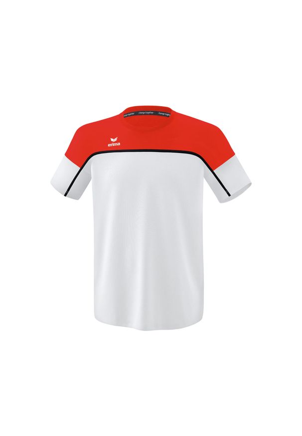 ERIMA - Koszulka dla dzieci Erima Change. Kolor: wielokolorowy, biały, czerwony. Sport: piłka nożna