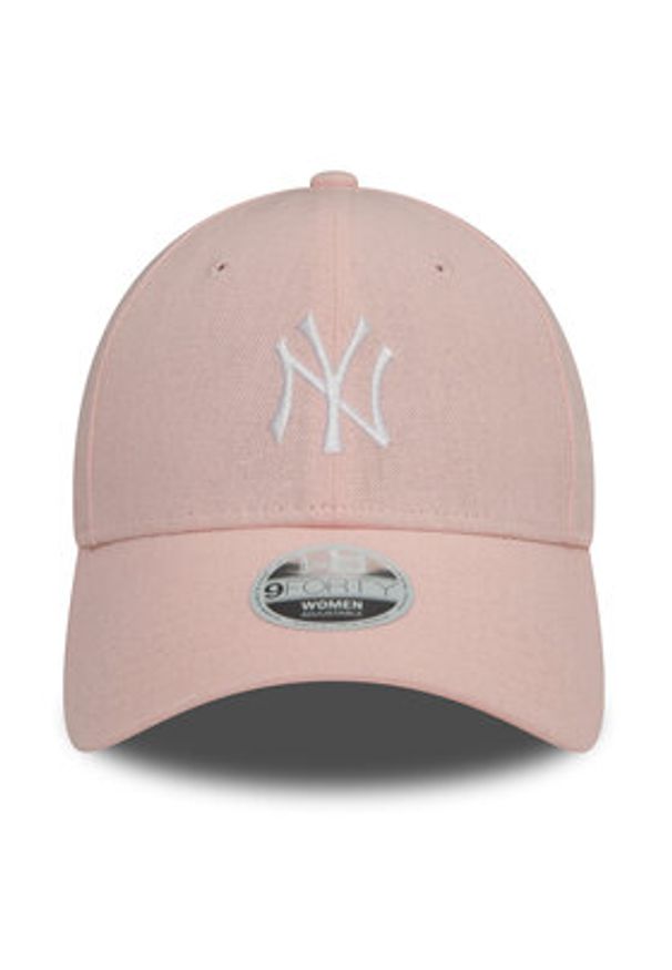 New Era Czapka z daszkiem Wmns Mlb Linen 940 Nyy 60503462 Różowy. Kolor: różowy. Materiał: materiał