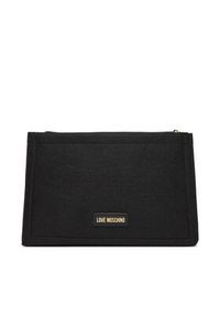 Love Moschino - LOVE MOSCHINO Torebka JC4175PP1NLV0000 Czarny. Kolor: czarny. Materiał: skórzane