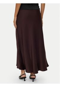Vero Moda Spódnica midi Elena 10337459 Brązowy Regular Fit. Kolor: brązowy. Materiał: syntetyk #5