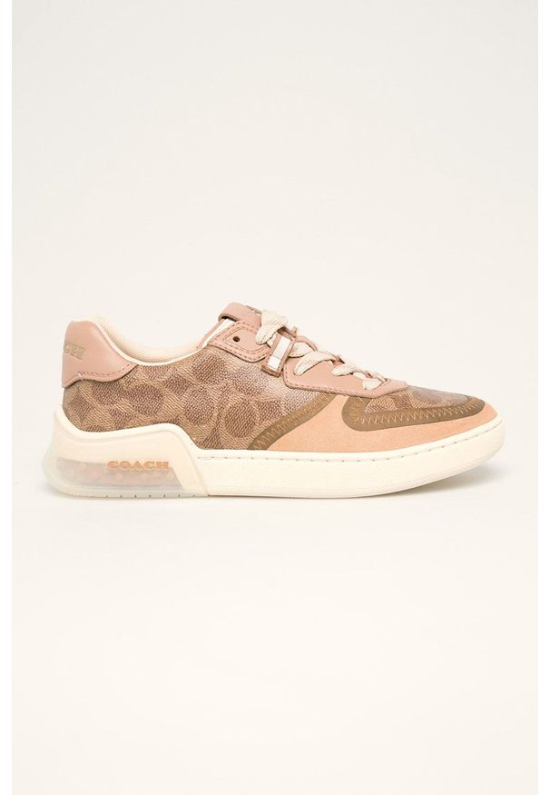 Coach - Buty. Nosek buta: okrągły. Kolor: brązowy. Materiał: guma