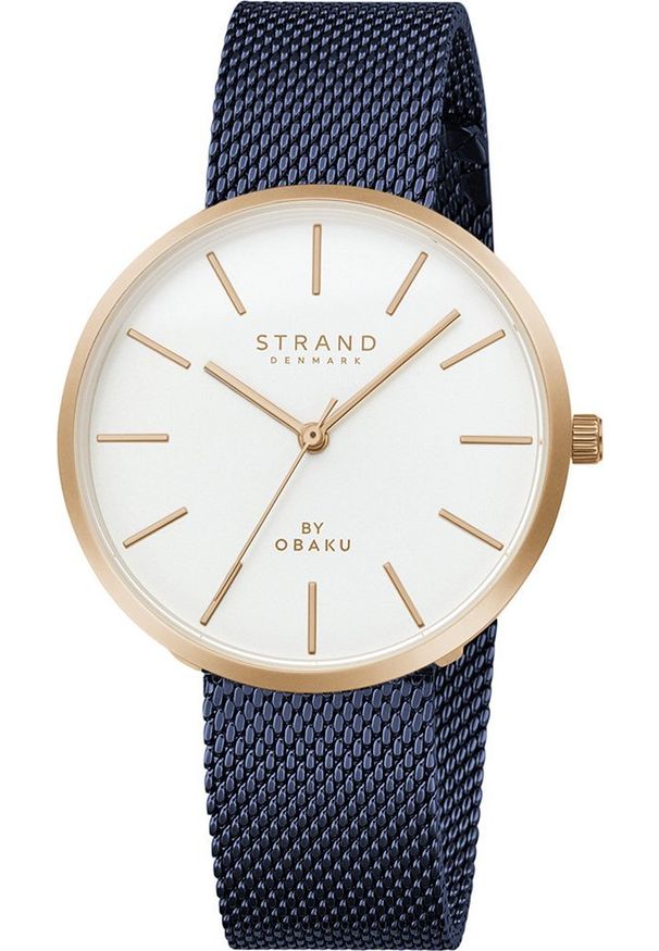 Zegarek Strand Zegarek damski Strand S700LXVIML niebieski. Kolor: niebieski