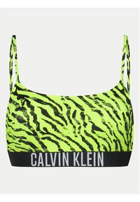 Calvin Klein Swimwear Góra od bikini KW0KW02333 Zielony. Kolor: zielony. Materiał: syntetyk #6