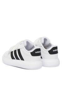Adidas - adidas Sneakersy Grand Court 3.0 Bubble Shoes Infants JS4906 Biały. Kolor: biały. Materiał: skóra #5