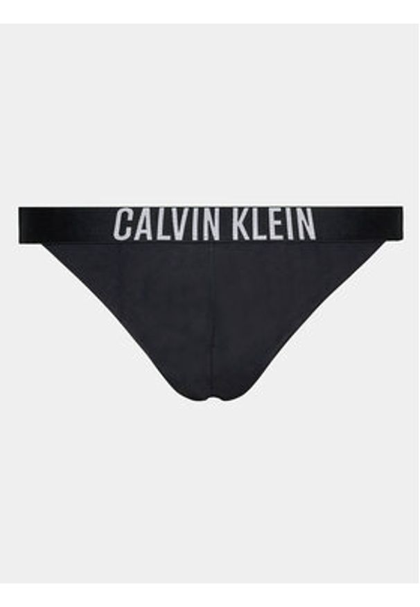 Calvin Klein Swimwear Dół od bikini Brazilian KW0KW01984 Czarny. Kolor: czarny. Materiał: syntetyk