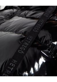 Hetrego - HETREGO - Czarna kurtka puchowa Pales. Typ kołnierza: kaptur. Kolor: czarny. Materiał: puch #3