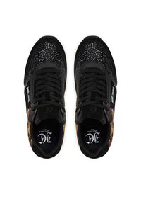 Just Cavalli Sneakersy 79RA3SR2 ZSD71 Czarny. Kolor: czarny. Materiał: skóra #5