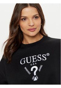 Guess Bluza V5RQ12 KC3D2 Czarny Regular Fit. Kolor: czarny. Materiał: syntetyk